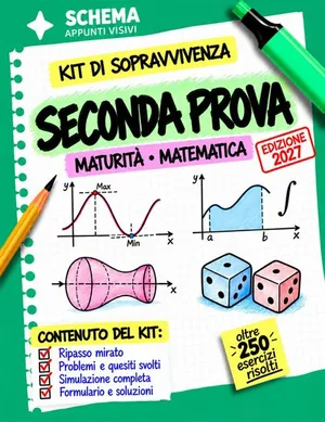 Copertina di SCHEMA Seconda prova di matematica Maturità 2027
